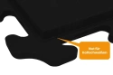 PVC Klickfliese Wasserdicht ECO Schwarz