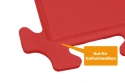 PVC Klickfliese Wasserdicht Rot