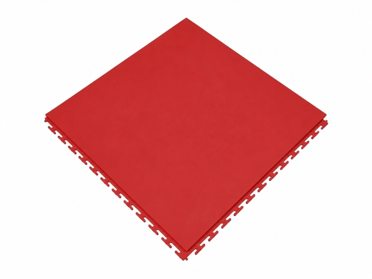PVC Klickfliese Wasserdicht Rot