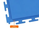PVC Klickfliese Wasserdicht Blau