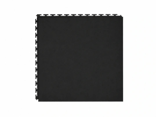 PVC Klickfliese Wasserdicht Schwarz
