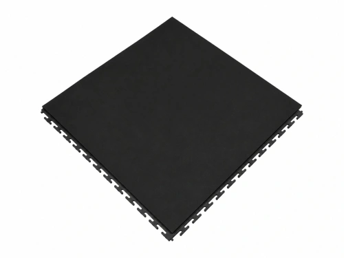 PVC Klickfliese Wasserdicht Schwarz