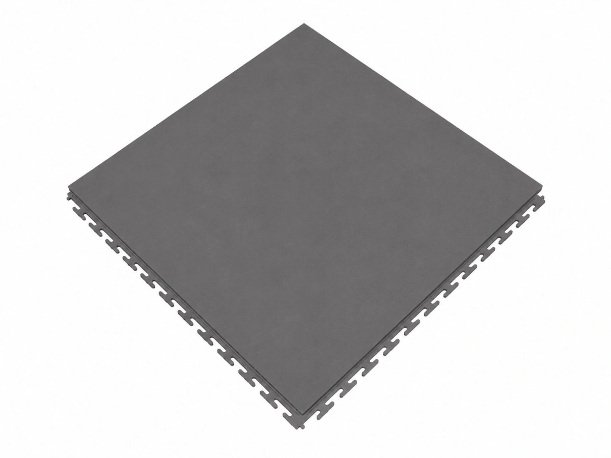 PVC Klickfliese Wasserdicht Anthrazit