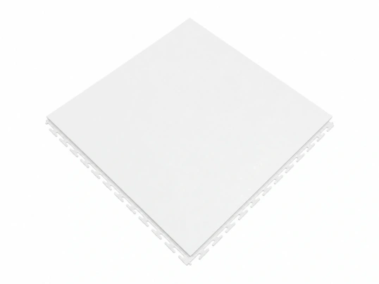 PVC Klickfliese Wasserdicht Weiß