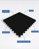PVC Klickfliese Wasserdicht Weiß