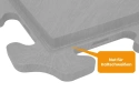PVC Klickfliese Wasserdicht ECO Grau
