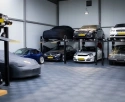 PVC Garagenbodenfliese Anthrazit