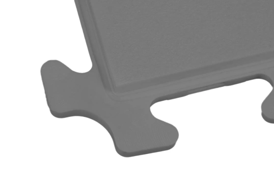 PVC Garagenbodenfliese Anthrazit