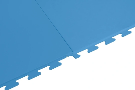 PVC Garagenbodenfliese Blau