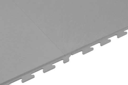 PVC Werkstattboden Fliese Grau